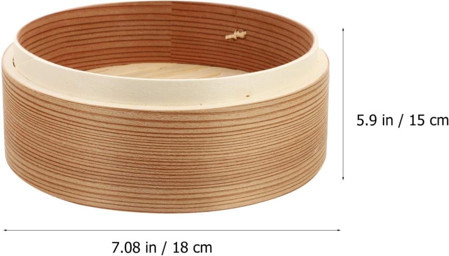 Wooden Steamer for Cooking Steamer Basket for Kitchen Material Heat Cold Resistance Easy to Clean